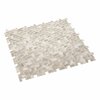 Andova Tiles ANDOVA TILES Comfort 0.37" x 0.87" Glass Herringbone / Chevron Mosaic Wall Tile ANDCOM322